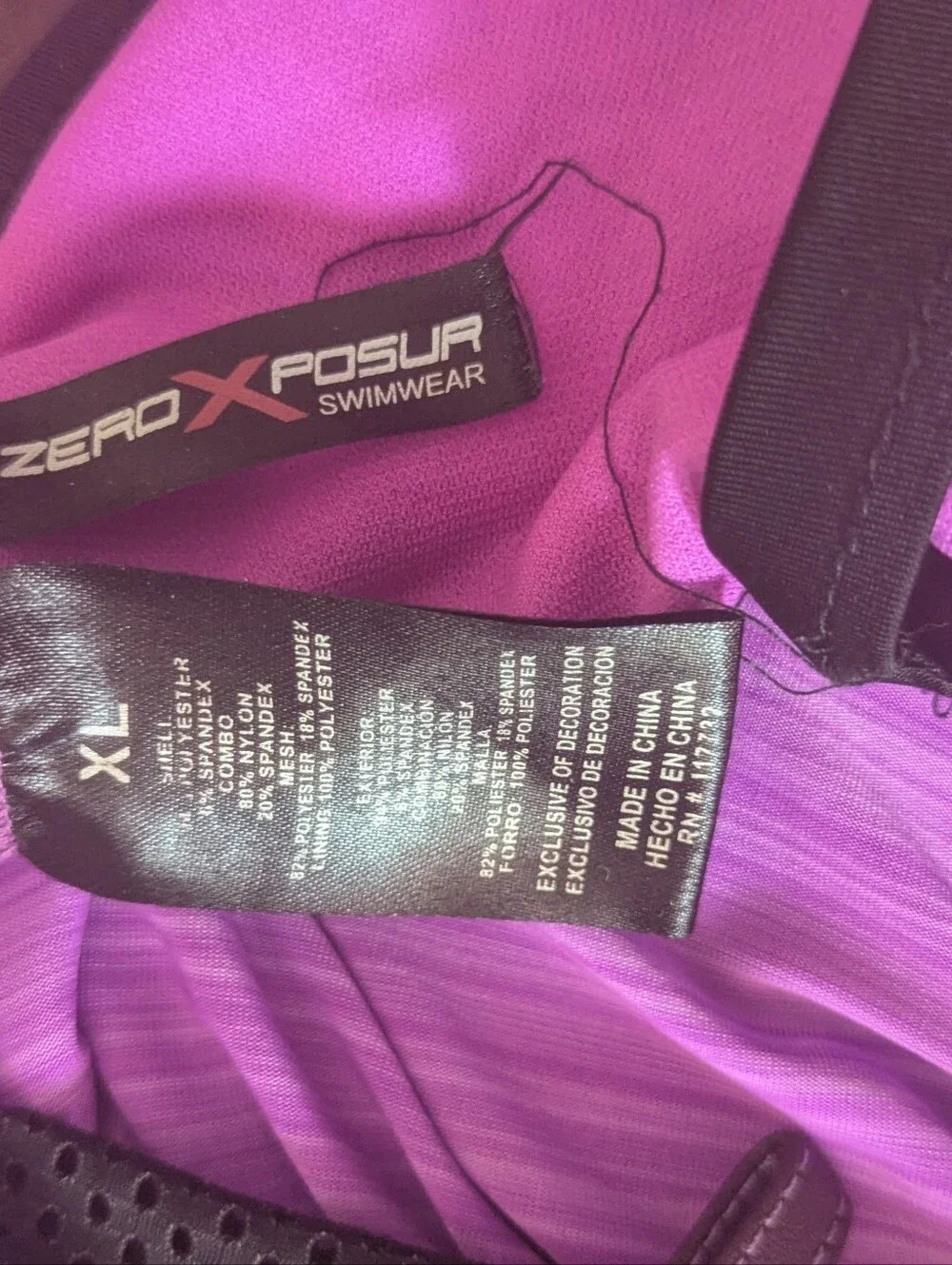 Zeroxposur Tankini Top